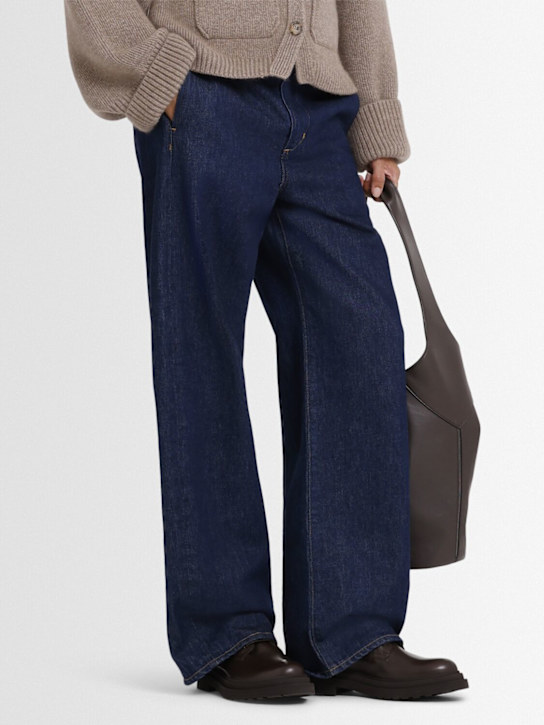 Brunello Cucinelli: Leather ankle boots - women_1 | Luisa Via Roma