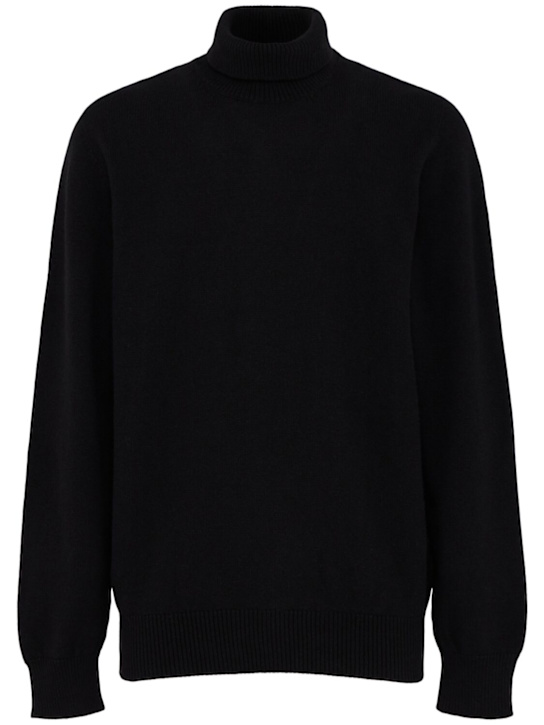 Laneus: 针织高领毛衣 - Nero/Black - men_0 | Luisa Via Roma