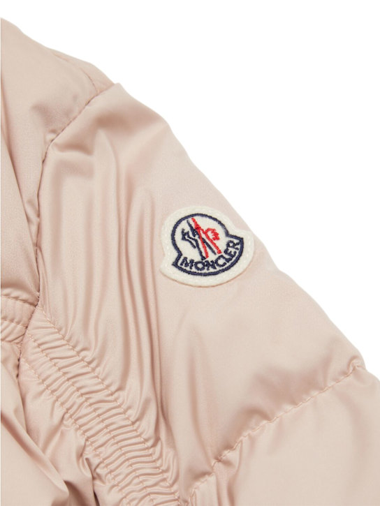 Moncler: Piumino Jankas in nylon - Rosa - kids-girls_1 | Luisa Via Roma