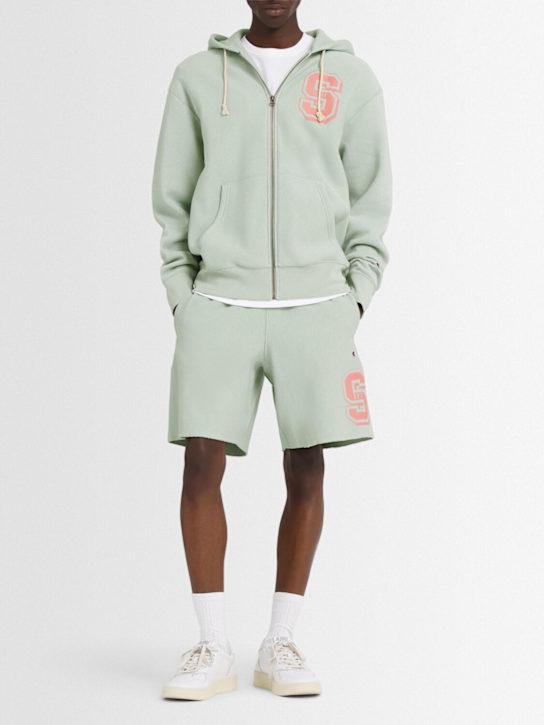 Full-zip sweatshirt hoodie - Thumbnail 2