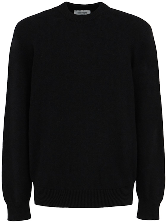 Laneus: Knit sweater - Nero/Black - men_0 | Luisa Via Roma
