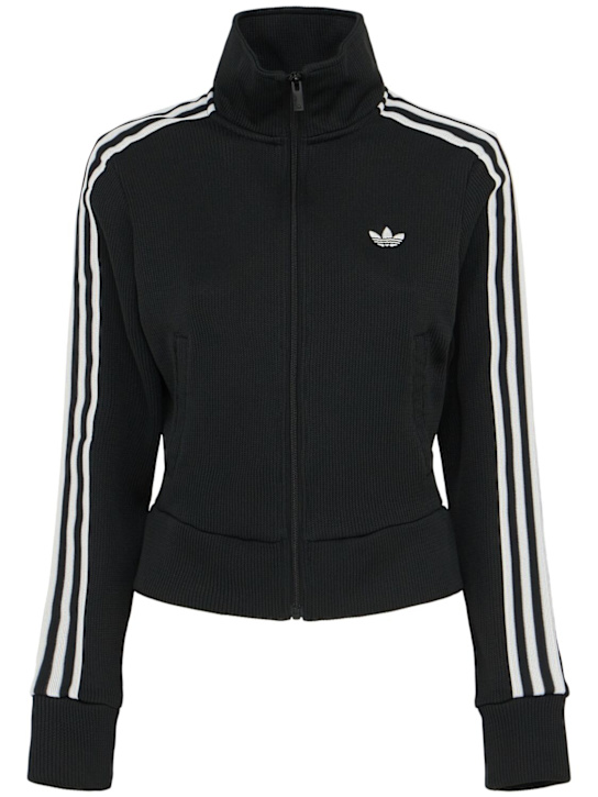 Felpa firebird in maglia techno con zip - adidas Originals - Donna - Nero - L