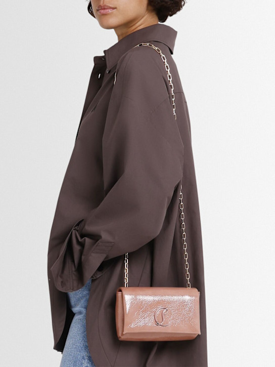 Christian Louboutin: Loubi54 soft patent clutch - women_1 | Luisa Via Roma