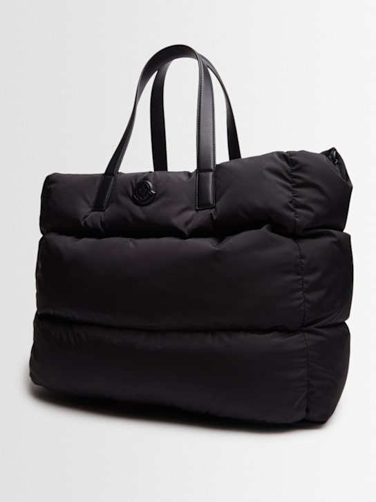 Moncler: Caradoc water repellent nylon tote bag - ブラック - men_1 | Luisa Via Roma