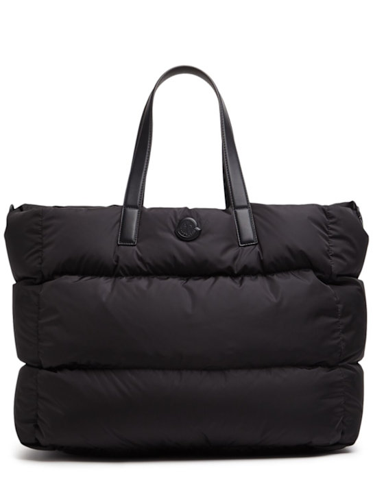 Moncler: Caradoc water repellent nylon tote bag - ブラック - men_0 | Luisa Via Roma