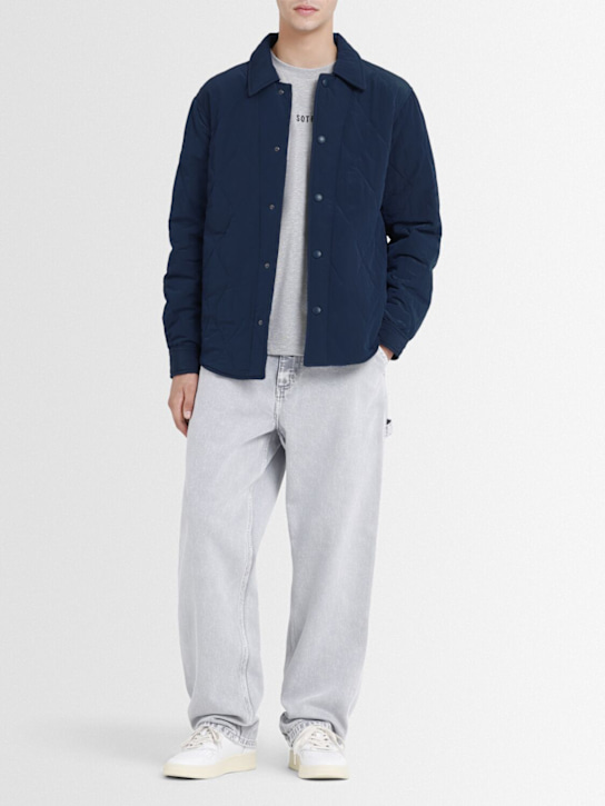 SOTF: Puffer jacket - Blue - men_1 | Luisa Via Roma