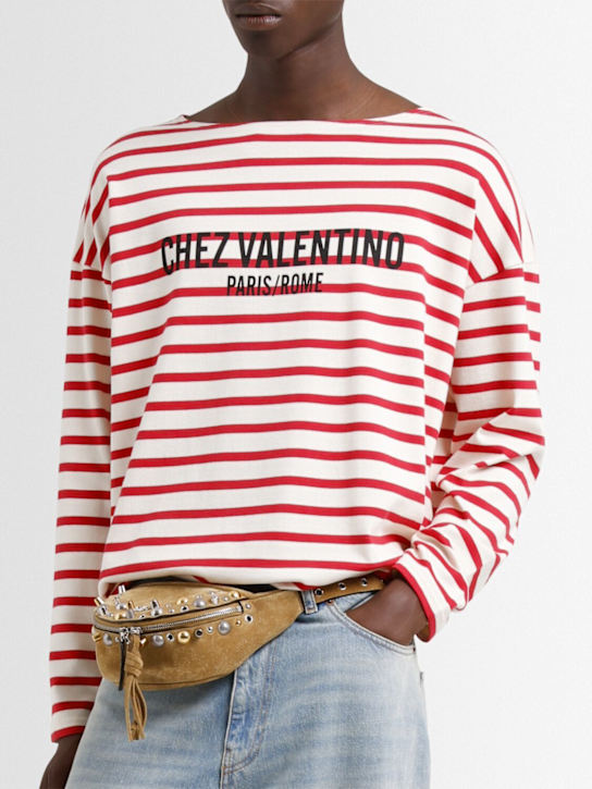 Valentino Garavani: Suede belt bag - men_1 | Luisa Via Roma