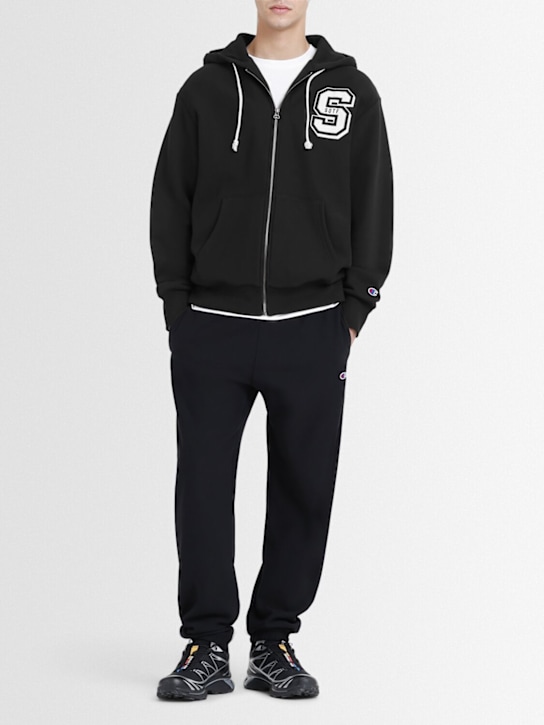 Full-zip sweatshirt hoodie - Thumbnail 2