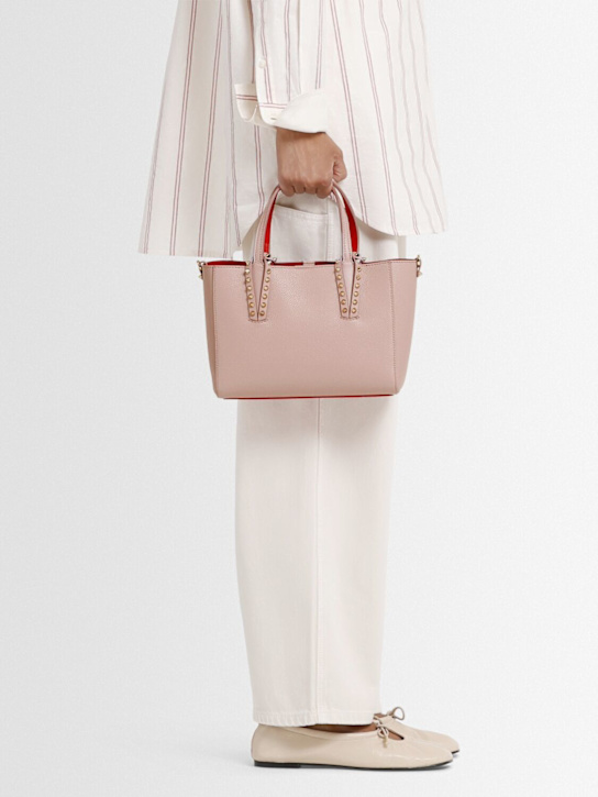 Christian Louboutin: Mini Cabata soft leather top handle bag - women_1 | Luisa Via Roma