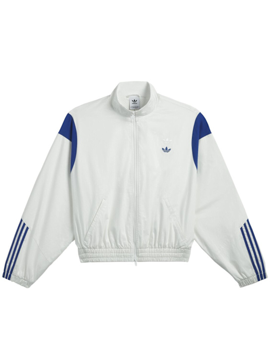 adidas Originals: Chavarria poplin track top - men_0 | Luisa Via Roma