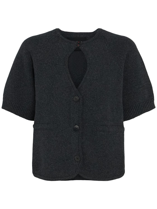 Cordera: Cotton knit top - women_0 | Luisa Via Roma