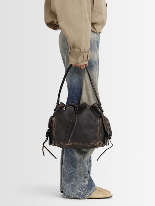 Acne Studios: Multipocket vintage bucket bag - women_1 | Luisa Via Roma