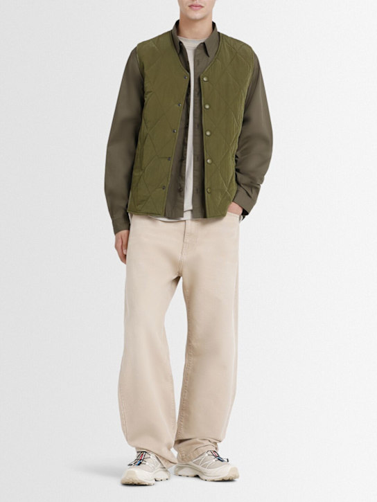 SOTF: Puffer vest - Green - men_1 | Luisa Via Roma
