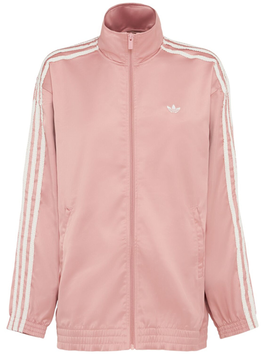 adidas Originals: Satin track top - Wonmau - women_0 | Luisa Via Roma
