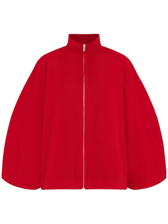 Cordera: Cotton blend utility balloon jacket - women_0 | Luisa Via Roma