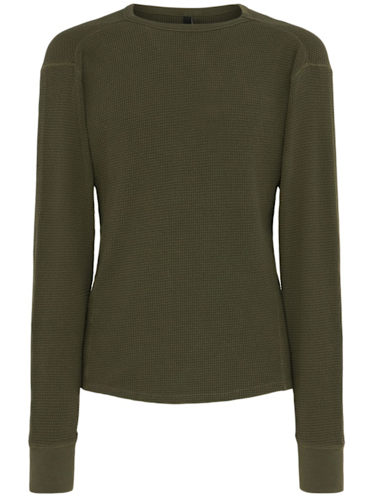 Entire Studios: Thermal long sleeve t-shirt - men_0 | Luisa Via Roma