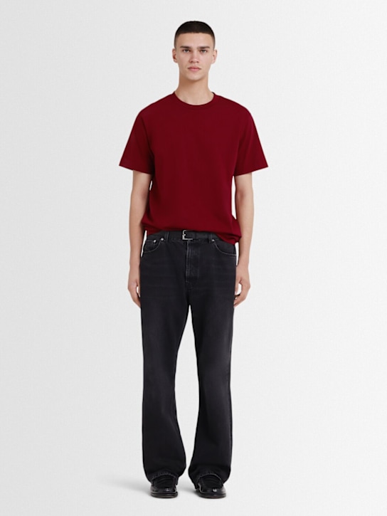 The Core: T-shirt en jersey de coton - Rouge - men_1 | Luisa Via Roma