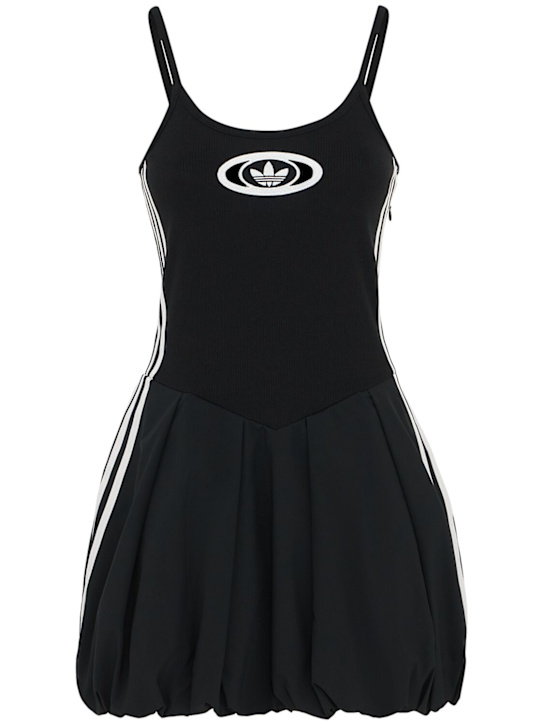 adidas Originals: Balloon dress - Black - women_0 | Luisa Via Roma