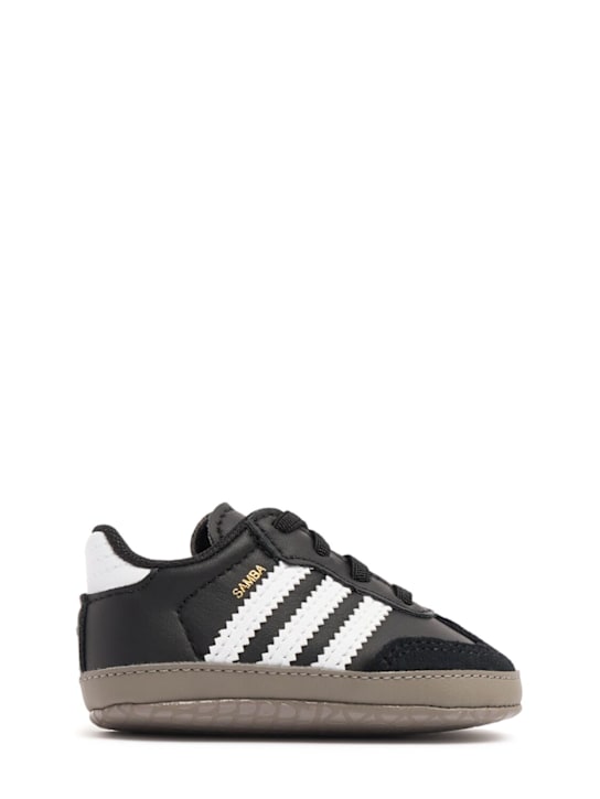 adidas Originals: Samba Crib pre-walker sneakers - ブラック - kids-boys_0 | Luisa Via Roma