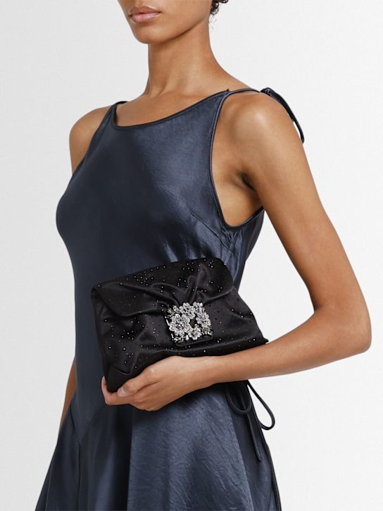 Roger Vivier: RV Bouquet embellished clutch - women_1 | Luisa Via Roma