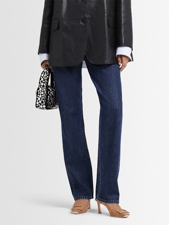 Roger Vivier: 70mm Trompette suede pumps - women_1 | Luisa Via Roma