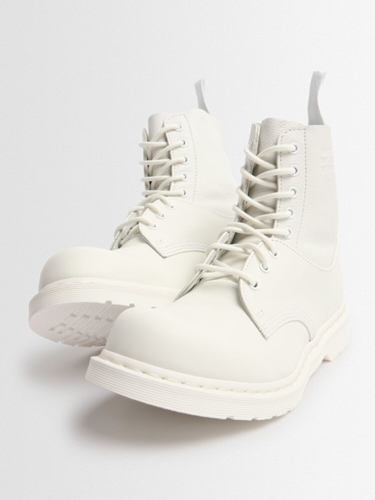 MM6 Maison Margiela: Dr Martens x MM6 10 Eye 1460 boots - men_1 | Luisa Via Roma