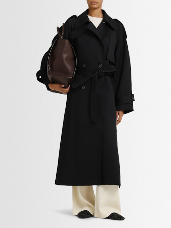 Róhe: Oversized wool coat - women_1 | Luisa Via Roma