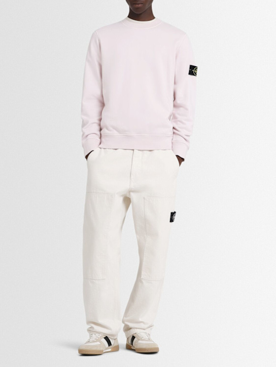 Stone Island: Cotton sweatshirt - men_1 | Luisa Via Roma