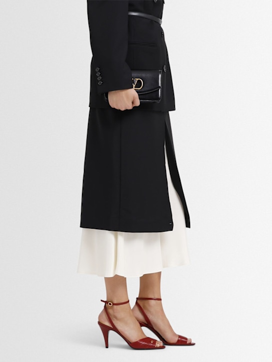 Valentino Garavani: Ladycrush レザーサンダル 85mm - women_1 | Luisa Via Roma