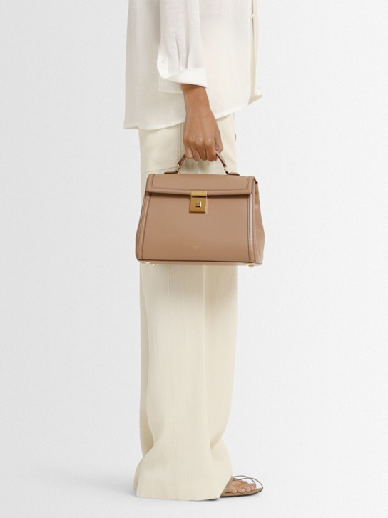 DeMellier: Midi Paris smooth leather top handle bag - women_1 | Luisa Via Roma
