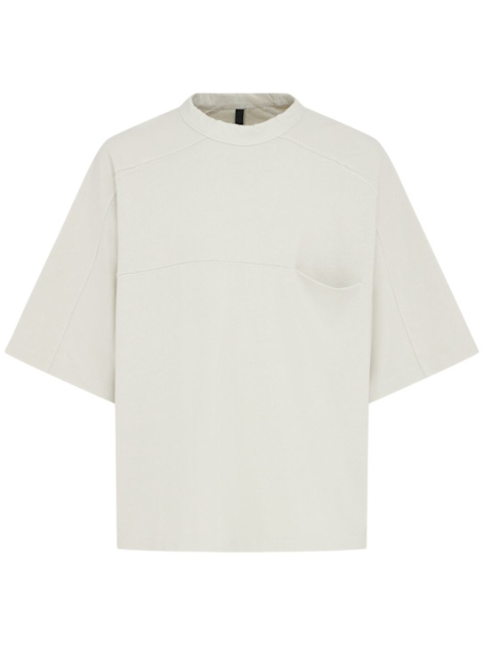 Entire Studios: Heavy organic cotton boxy fit t-shirt - men_0 | Luisa Via Roma