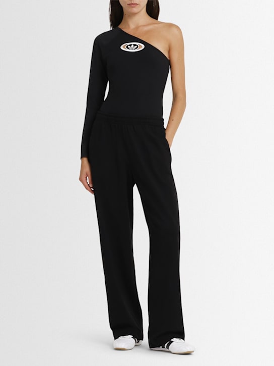adidas Originals: Campus bodysuit - Black - women_1 | Luisa Via Roma