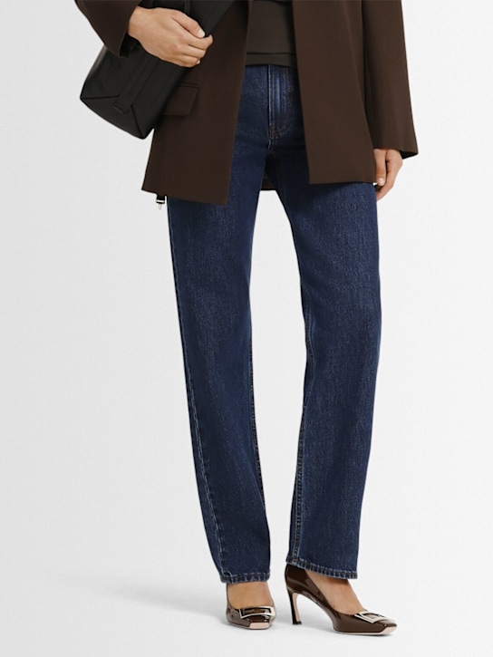 Roger Vivier: 70mm Trompette patent leather pumps - women_1 | Luisa Via Roma