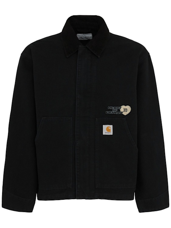 Carhartt WIP: Grafik-Jacke „OG Arcan“ - Schwarz/Schwarz - men_0 | Luisa Via Roma