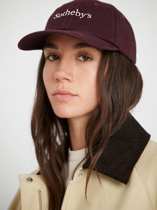 Frame: Frame x Sotheby's baseball cap - women_1 | Luisa Via Roma