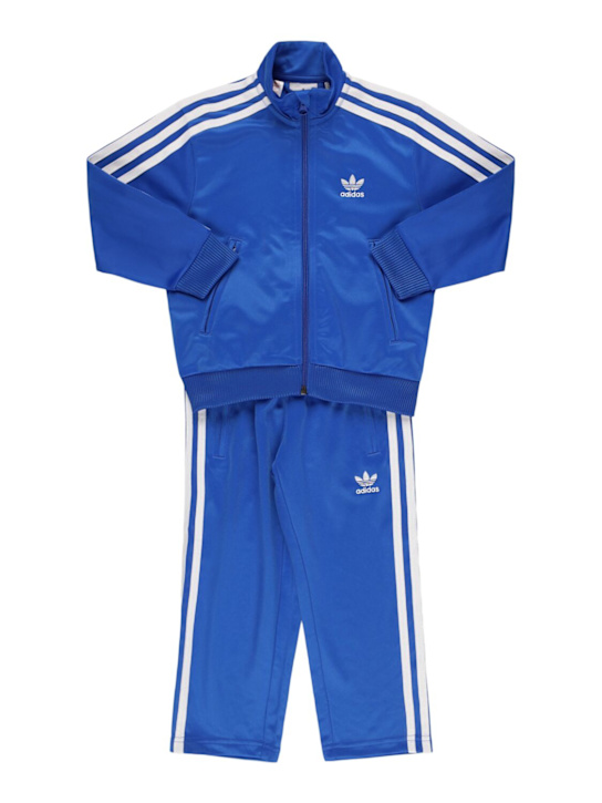 adidas Originals: Sudadera con cremallera - Azul - kids-girls_0 | Luisa Via Roma