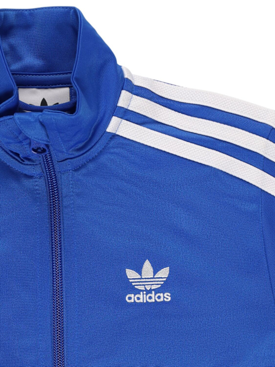 adidas Originals: Sudadera con cremallera - Azul - kids-girls_1 | Luisa Via Roma