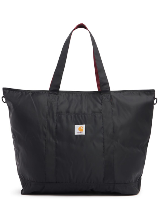 Carhartt WIP: Alumni nylon tote bag - Black - women_0 | Luisa Via Roma