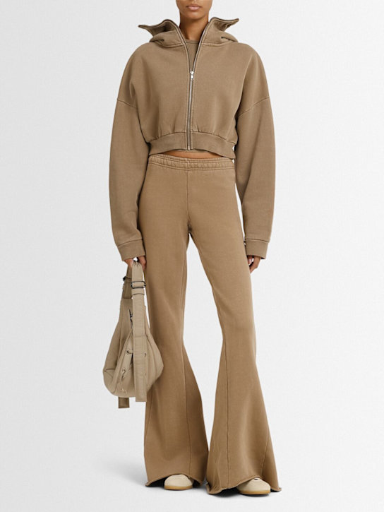 Entire Studios: Heavy flared pants - women_1 | Luisa Via Roma