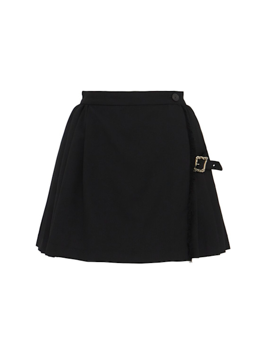 Enfants Riches Déprimés: Pleated mini skirt - women_0 | Luisa Via Roma