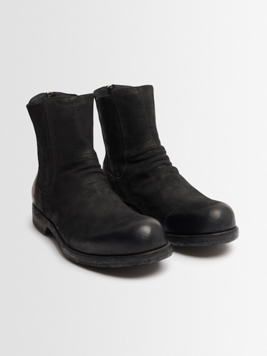 Officine Creative: Bulla leather boots - men_1 | Luisa Via Roma