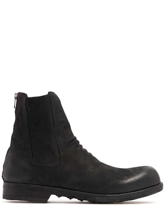 Officine Creative: Bulla leather boots - men_0 | Luisa Via Roma