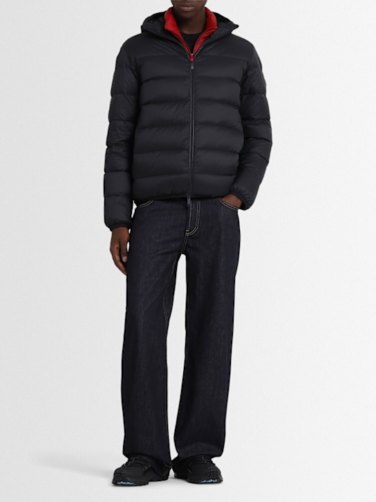 Moncler: Erdon nylon down jacket - Black - men_1 | Luisa Via Roma