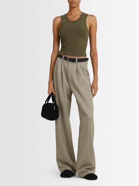 Entire Studios: Slim fit cropped tank top - women_1 | Luisa Via Roma