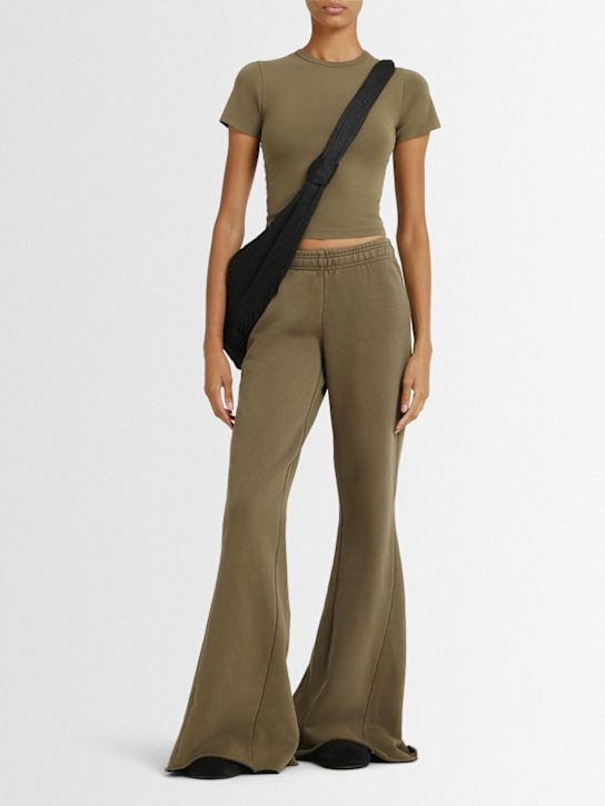 Entire Studios: Heavy flared pants - women_1 | Luisa Via Roma