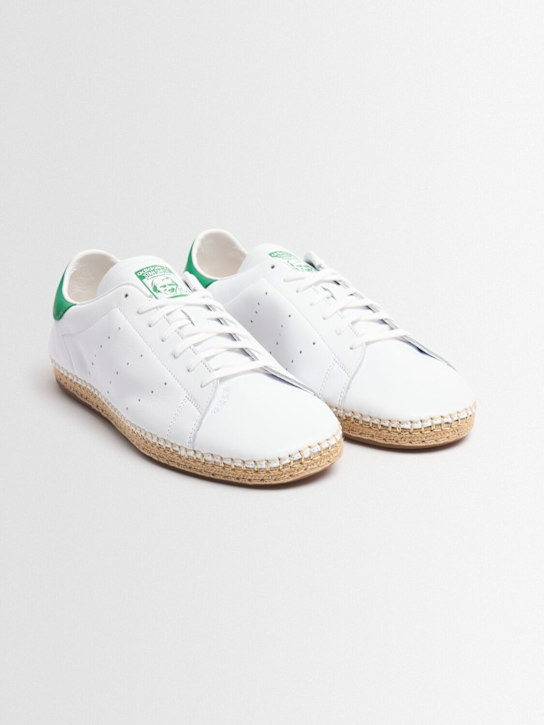 adidas Originals: Clot Stan Smith sneakers - White/Green - men_1 | Luisa Via Roma
