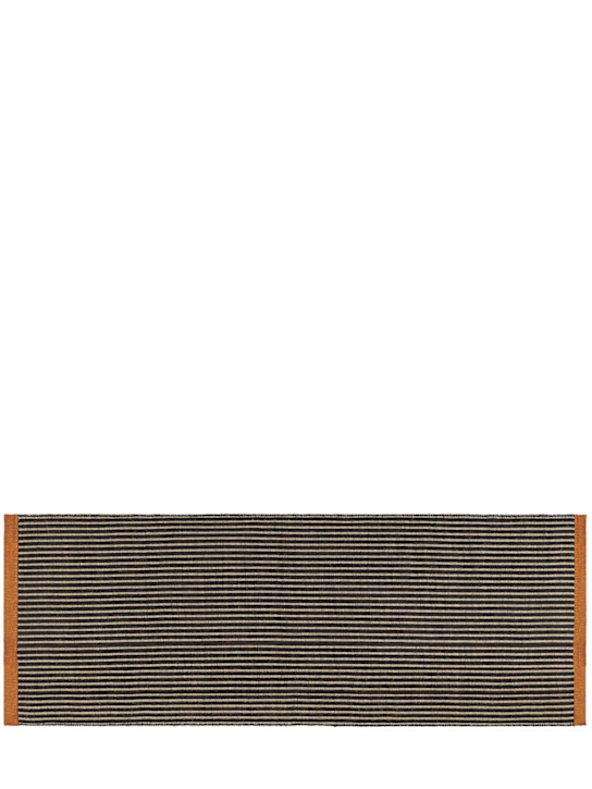 Tom Dixon: Black Line handwoven rug - Multicolor - ecraft_0 | Luisa Via Roma