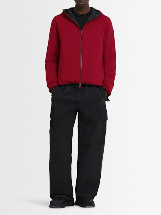 Moncler: Batisse nylon blend down jacket - Dark Red - men_1 | Luisa Via Roma