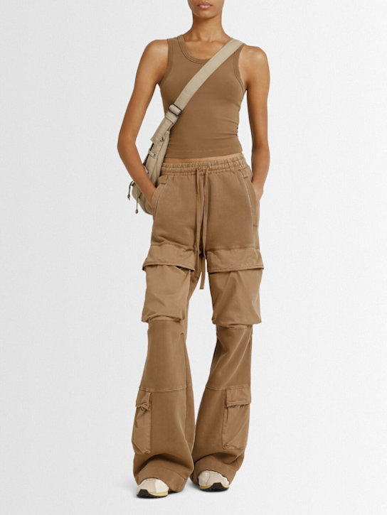 Entire Studios: Utility sweatpants - Cork - women_1 | Luisa Via Roma