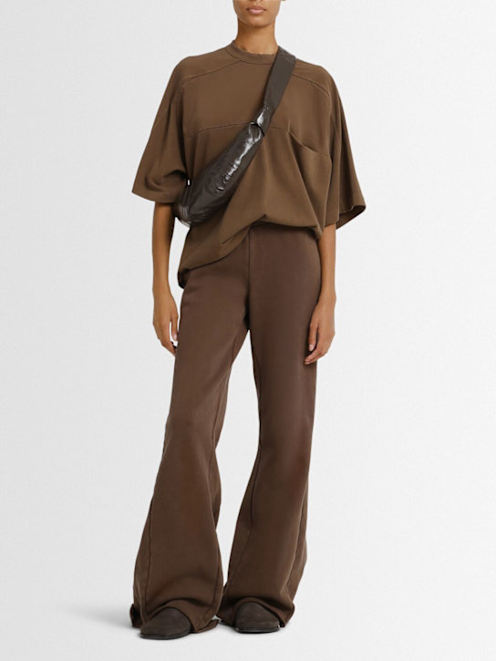 Entire Studios: Heavy flared pants - women_1 | Luisa Via Roma